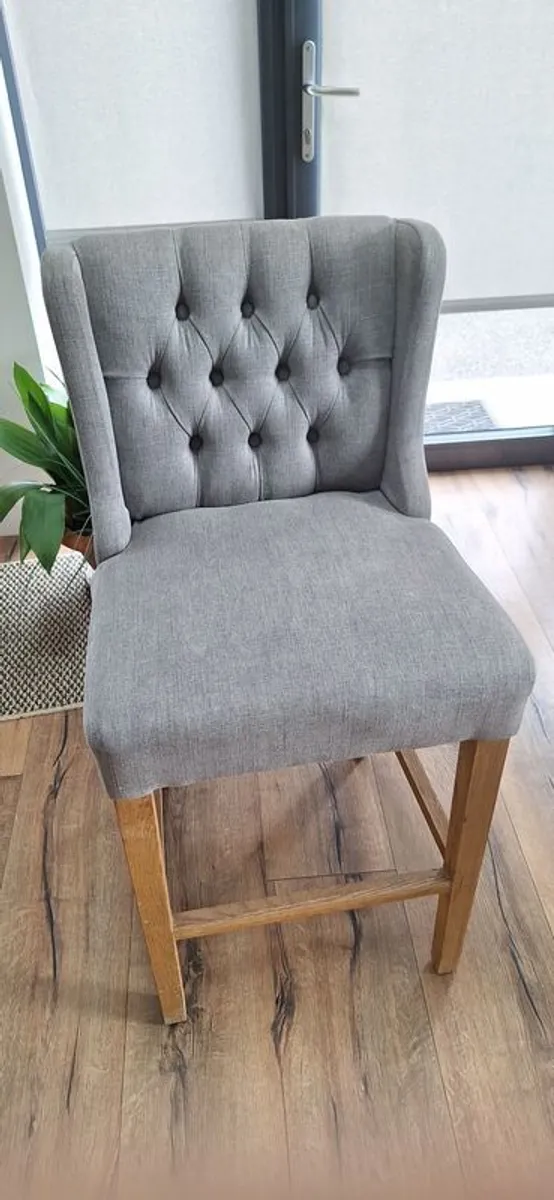 2 Bar stools - Image 1