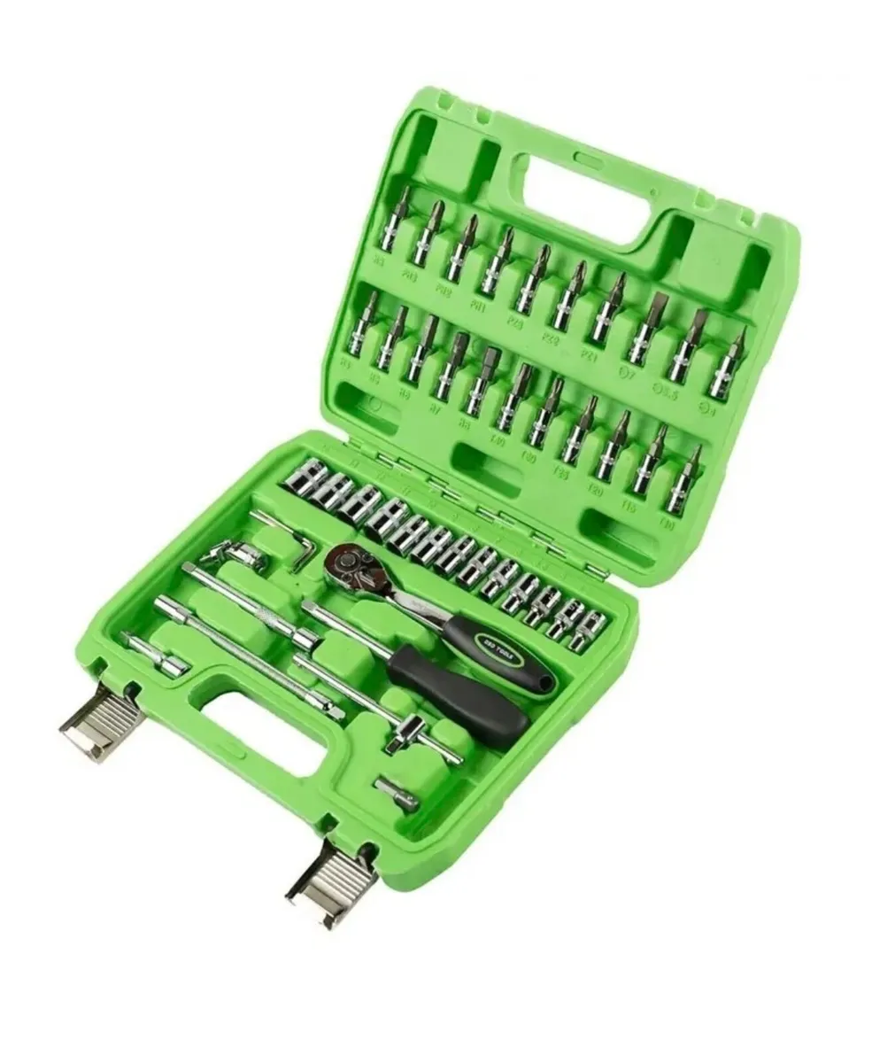 Brand New DSD 46Pc 1/4” Socket Set - Image 1