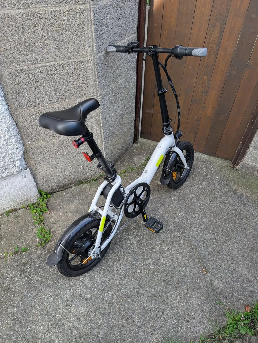Electric bike fiido D3 pro white - Image 1