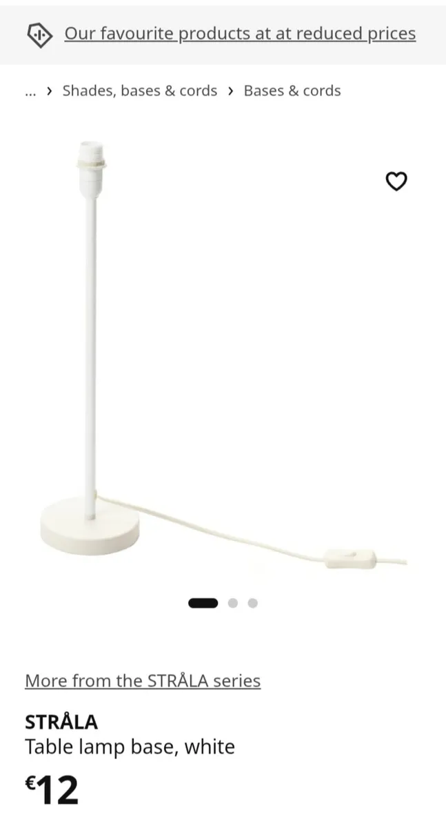 Ikea Table Lamp Base - Image 2