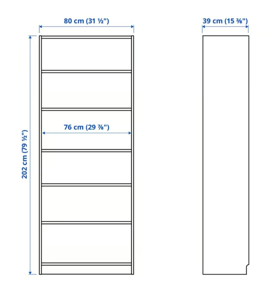 Ikea Billy Bookcase - Image 4