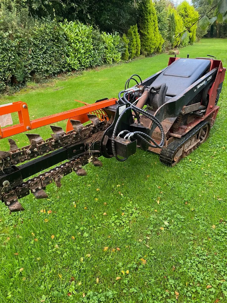 Skid steer and Trencher - Image 3