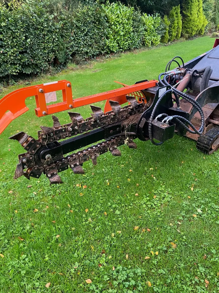 Skid steer and Trencher - Image 4