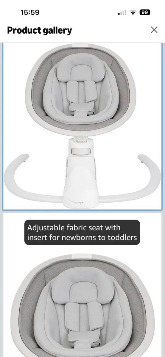 Sway 'n Grow Bluetooth Soother (Graco) - Image 3