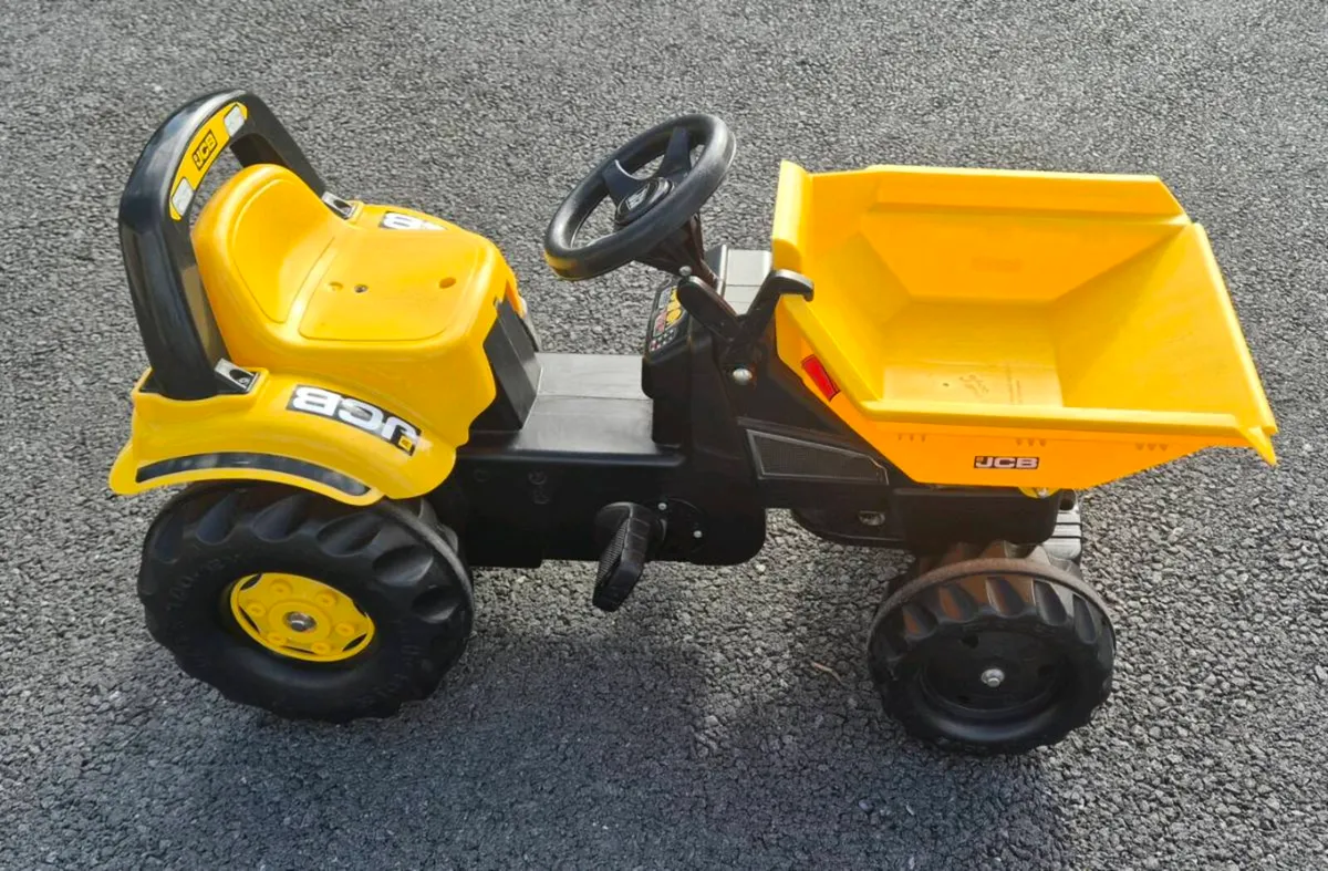 Toy JCB Ride-on Dumper - Image 2