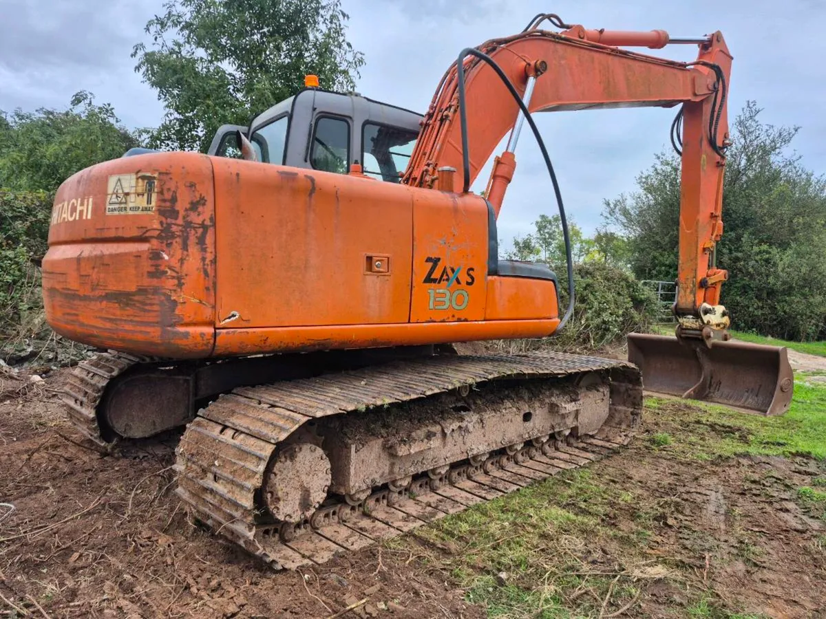 Hitachi Zaxis 130 -1  (6,175) hrs !!! - Image 3