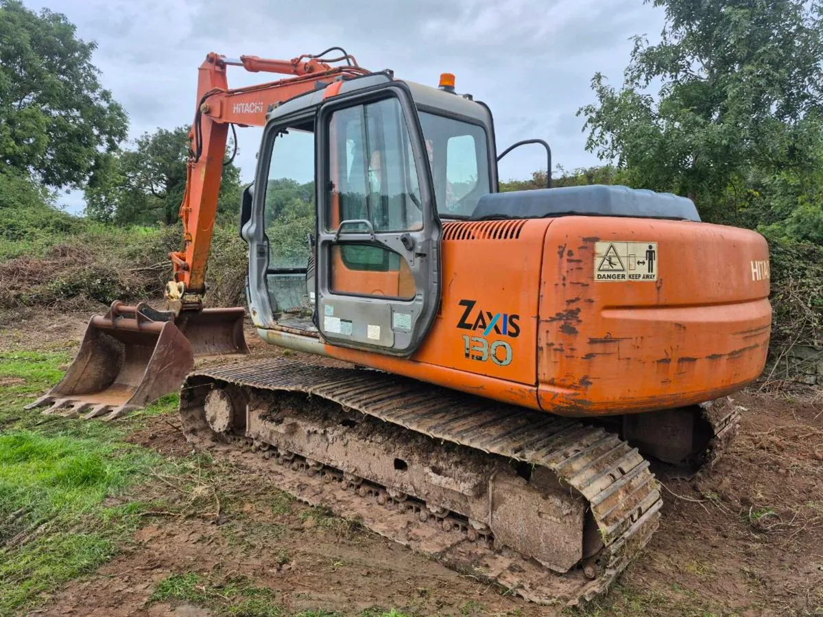 Hitachi Zaxis 130 -1  (6,175) hrs !!! - Image 2
