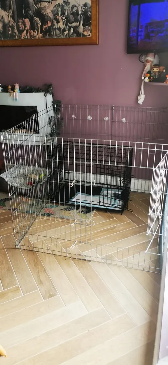 Dog crate & Dog play pen - Image 2