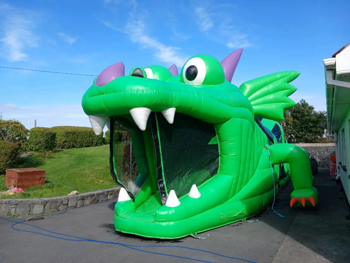 Green Reptile obstacle course 42ft €2200 - Image 1