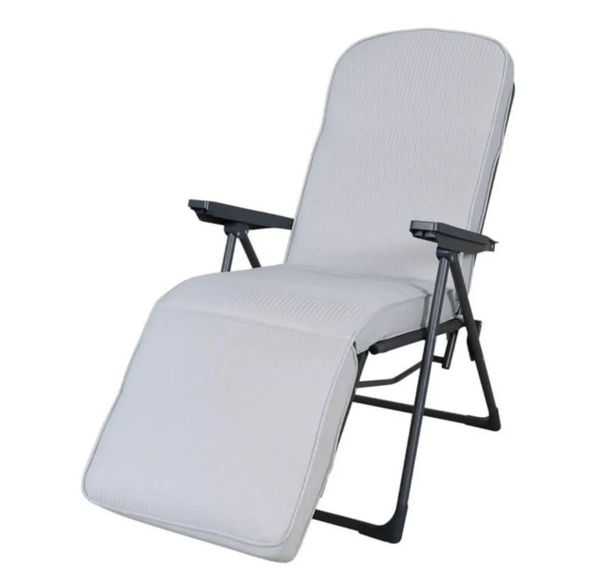 Grey Sun Lounger
