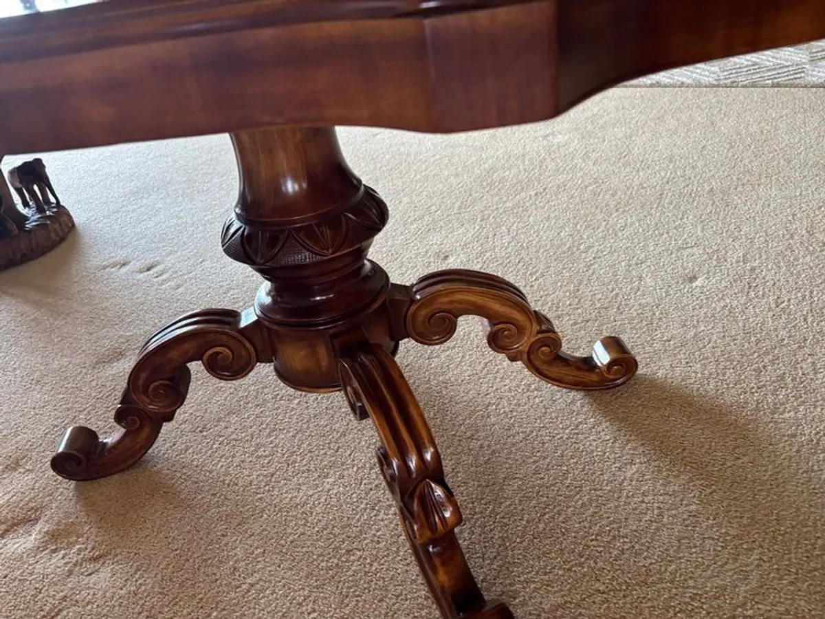 Vintage Italian Marquetry Coffee Table - Image 3