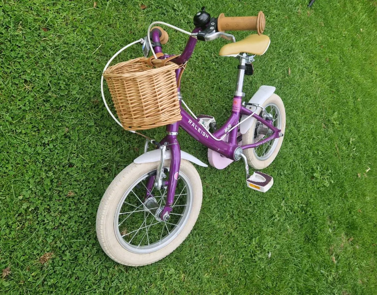 Kids Raleigh Bike (14" Wheel), aged 3-6 years - Image 2