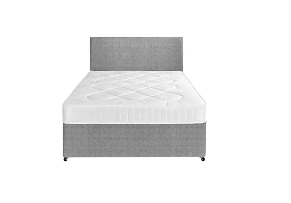 Double bed, & Single Bed, 2 headboards & 2 mattres - Image 2
