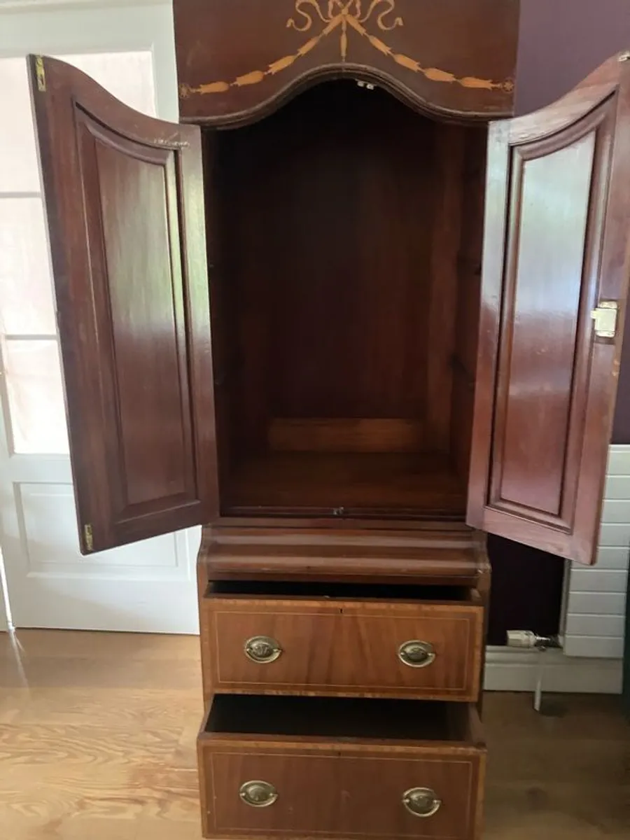 Antique Wardrobe - Image 4