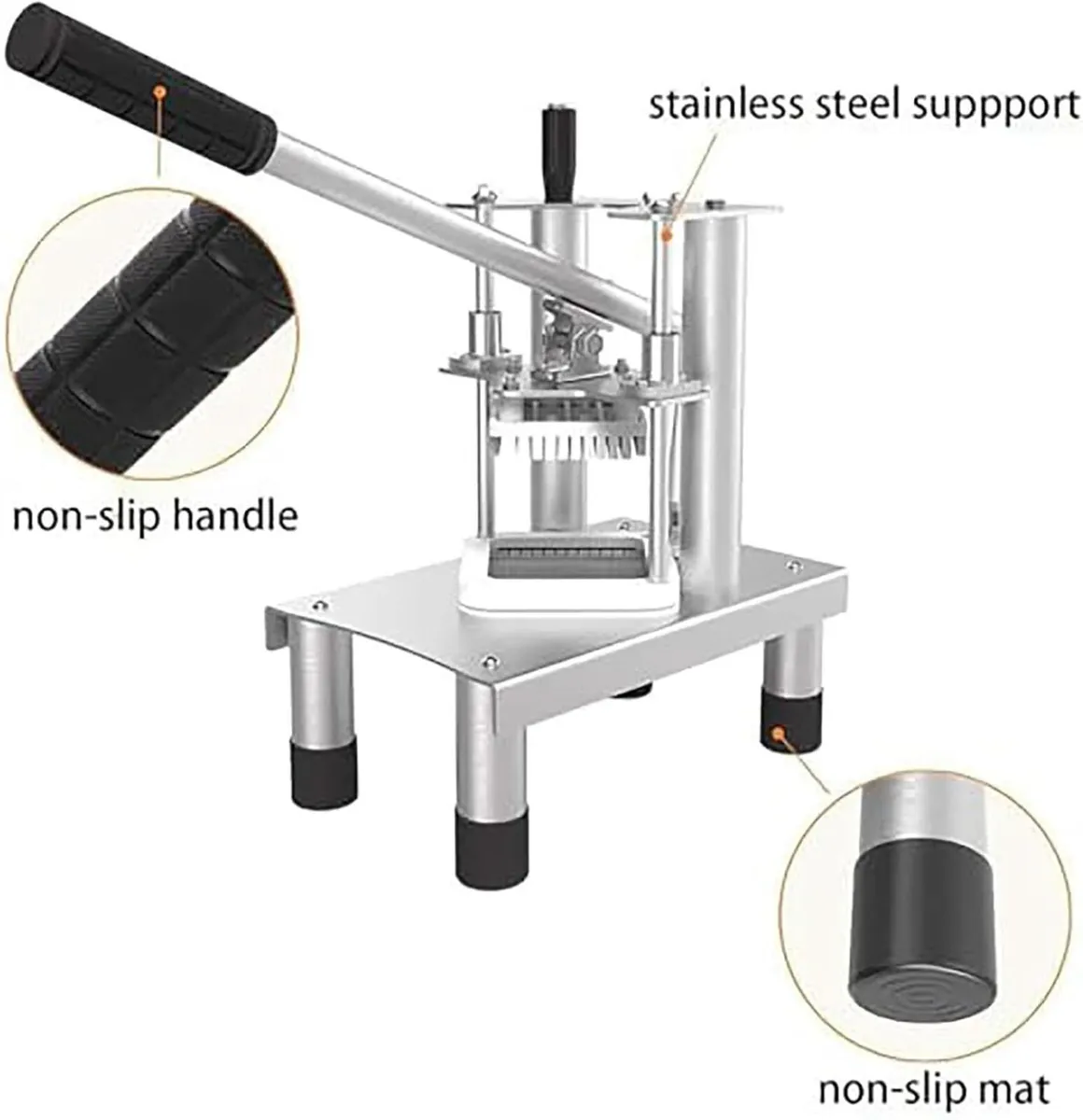 Commercial French Fry Cutter 100kg/h Potato Tool - Image 4