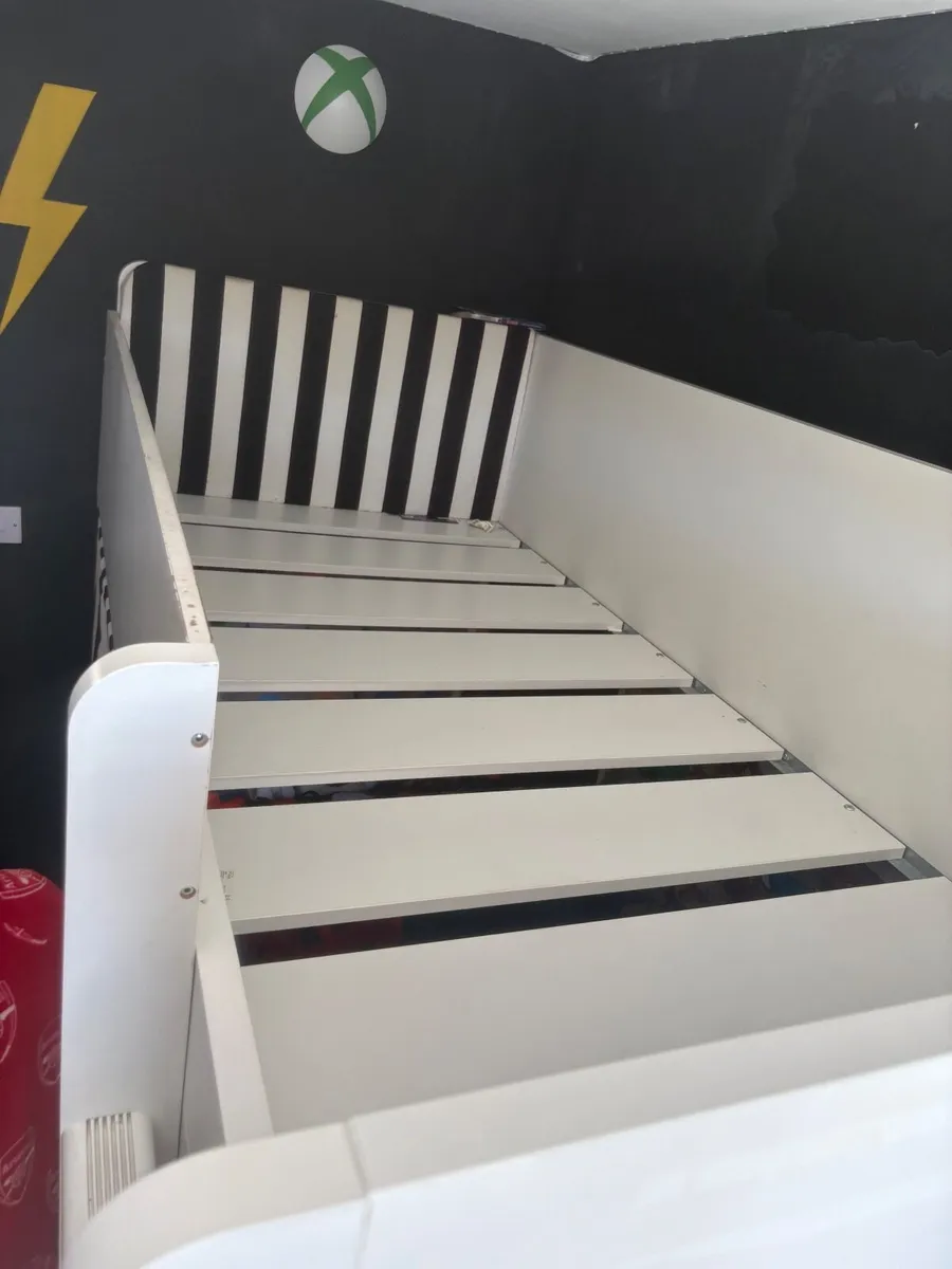 IKEA high sleeper Bed with storage - Image 3