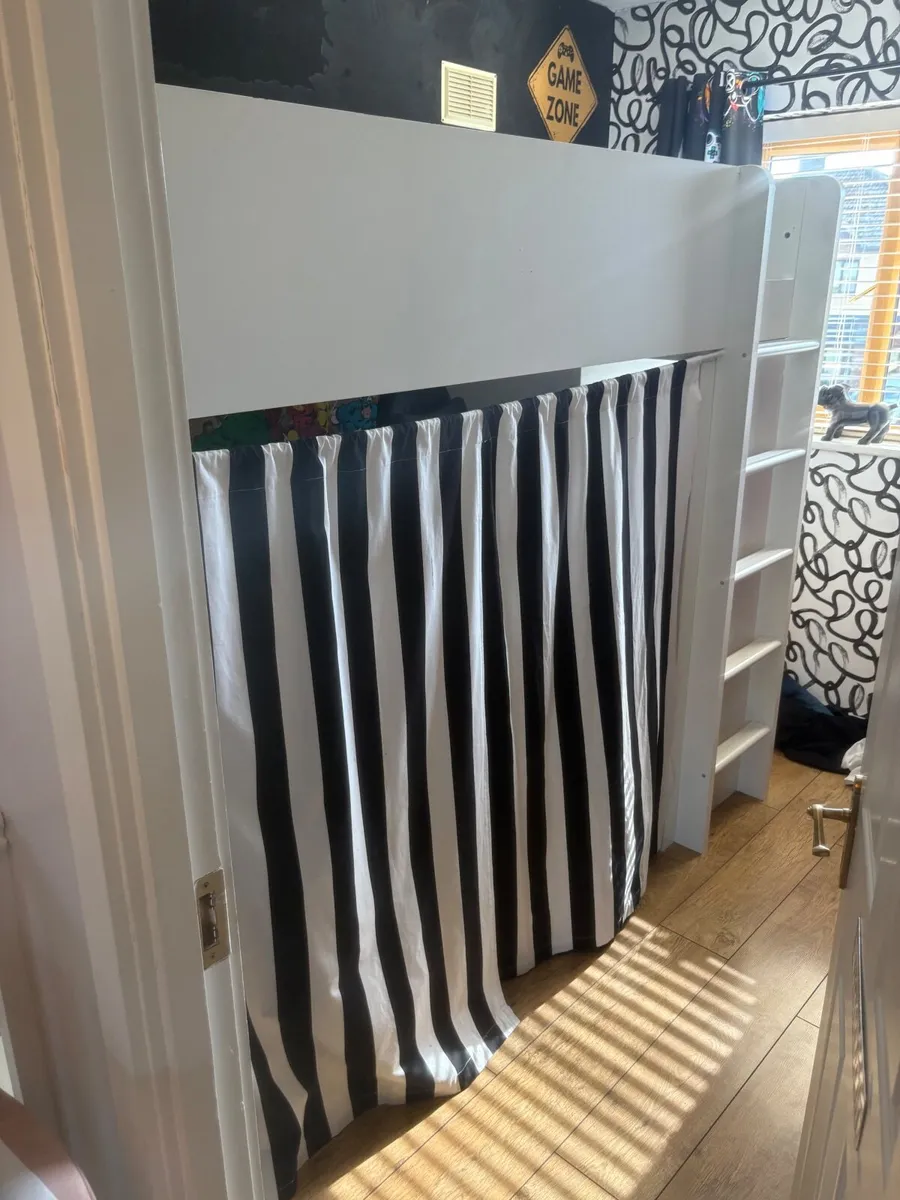 IKEA high sleeper Bed with storage - Image 4