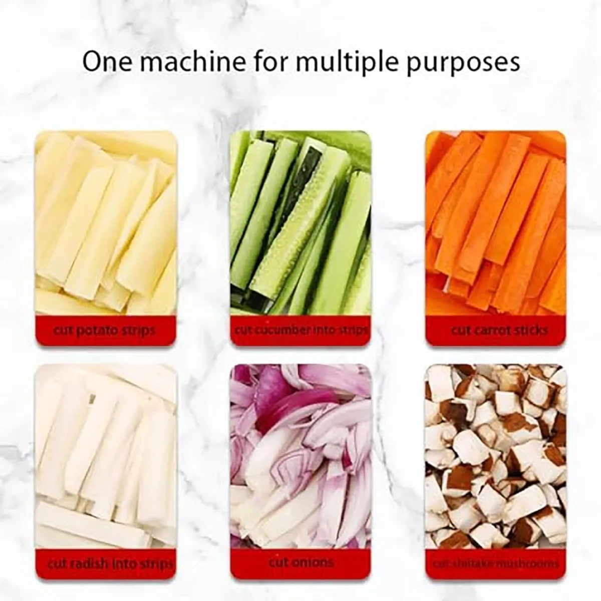 Commercial French Fry Cutter 100kg/h Chipper - Image 4