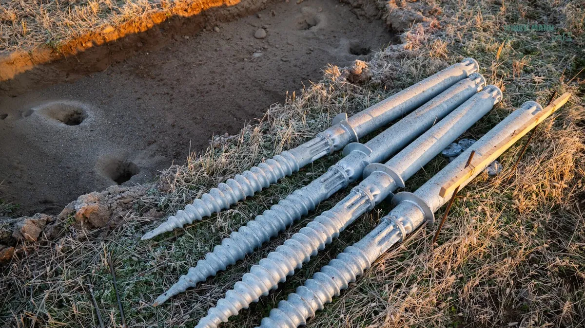 Ground Screw Foundations - No Dig,-Instaled - Image 1