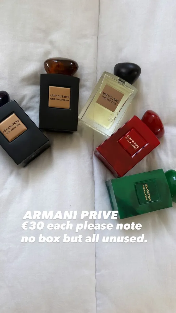 Armani Prive Perfumes