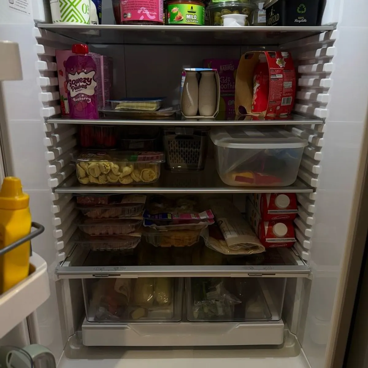 Fisher & Paykel E402BLX2 Frost-Free Fridge Freezer Stainless Steel Excellent Condition - Image 3