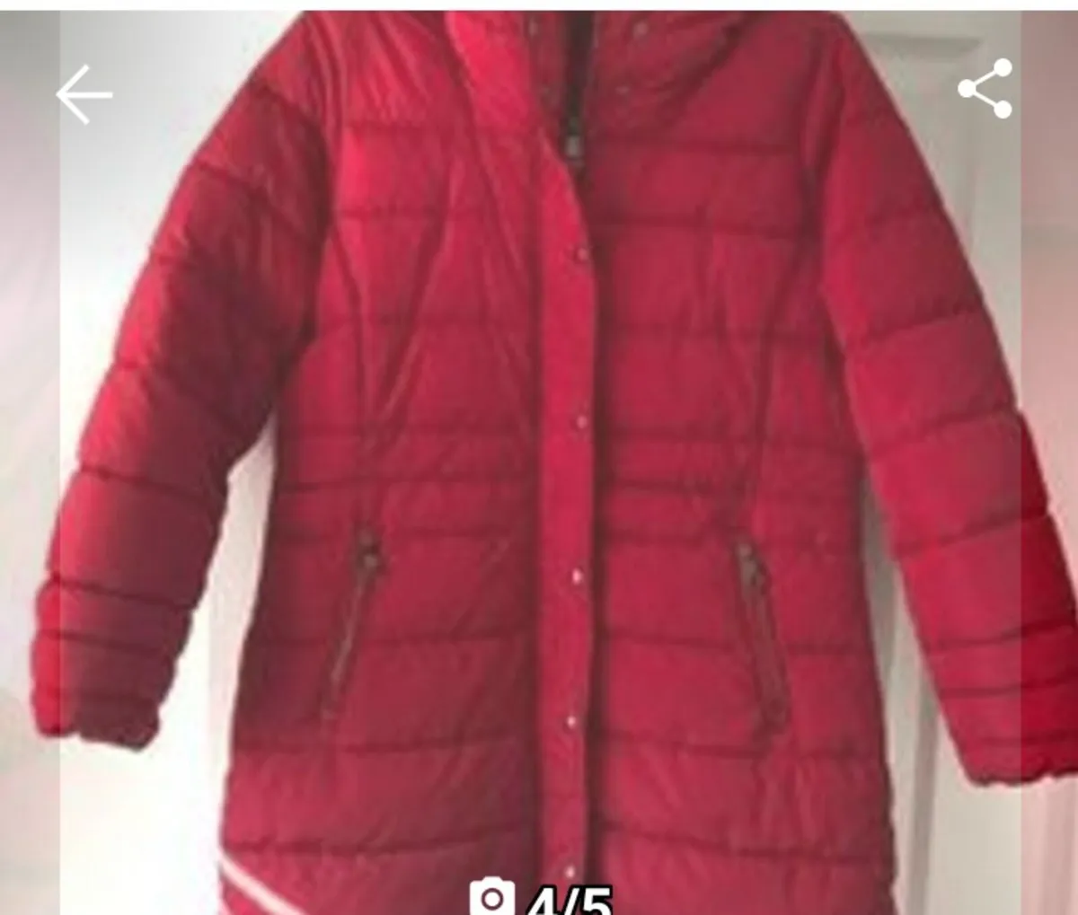 Winter Padded long coat/FREE POSTAGE - Image 2