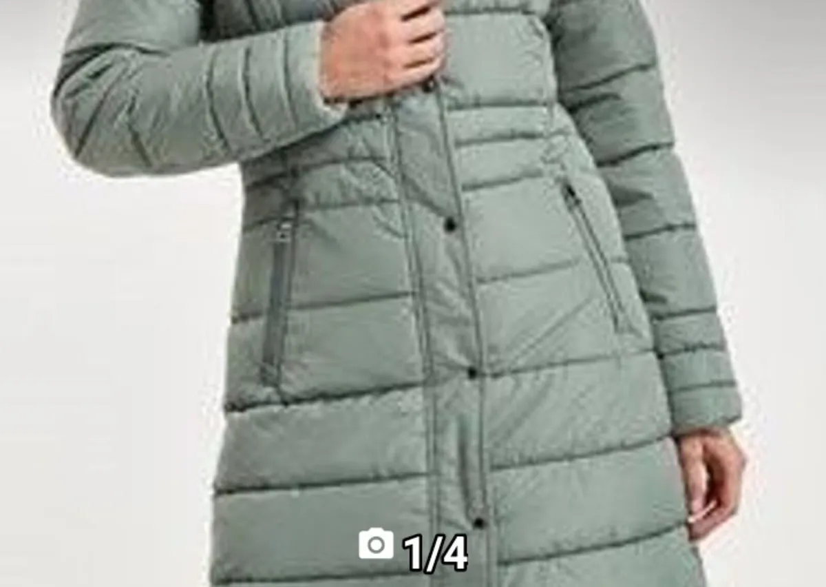 Winter long padded coat/FREE POSTAGE - Image 1