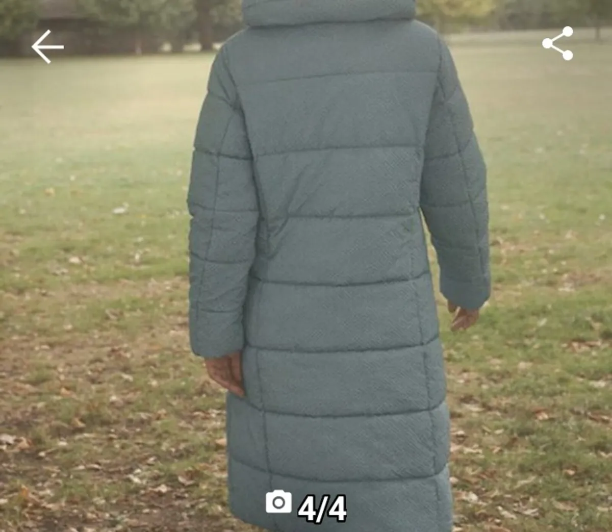 Winter long padded coat/FREE POSTAGE - Image 3
