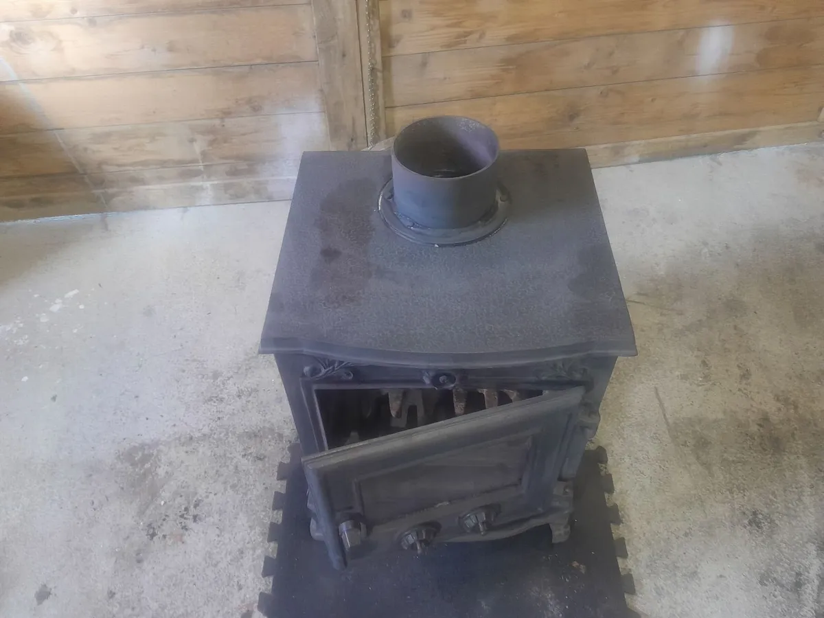 multifuel stove with back boiler - Image 4