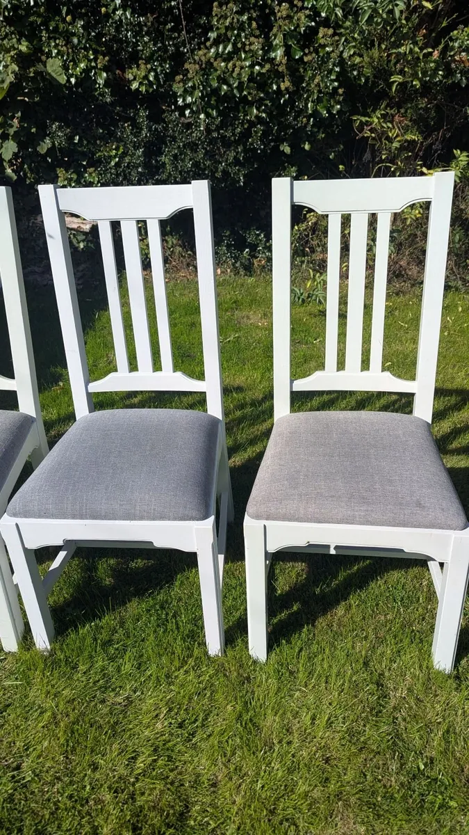 4 x kitchen chairs - Image 3