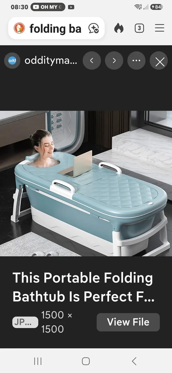 Folding bathtub - Image 2