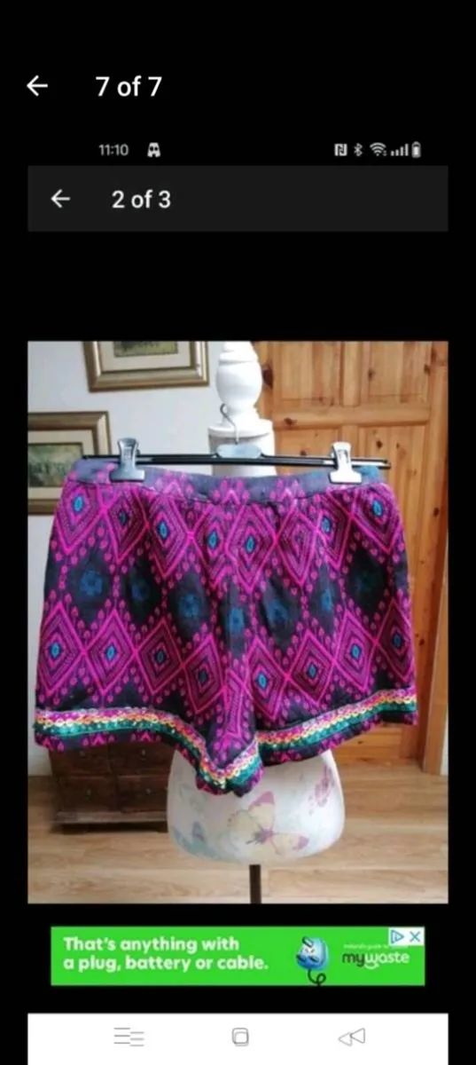 ASOS beautiful woven boho shorts, quality Material - Image 1