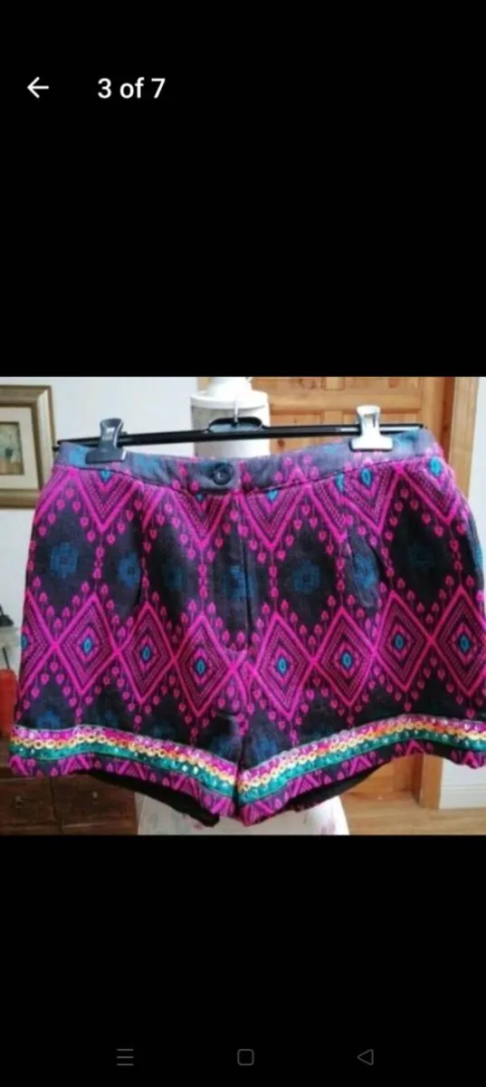 ASOS beautiful woven boho shorts, quality Material - Image 2