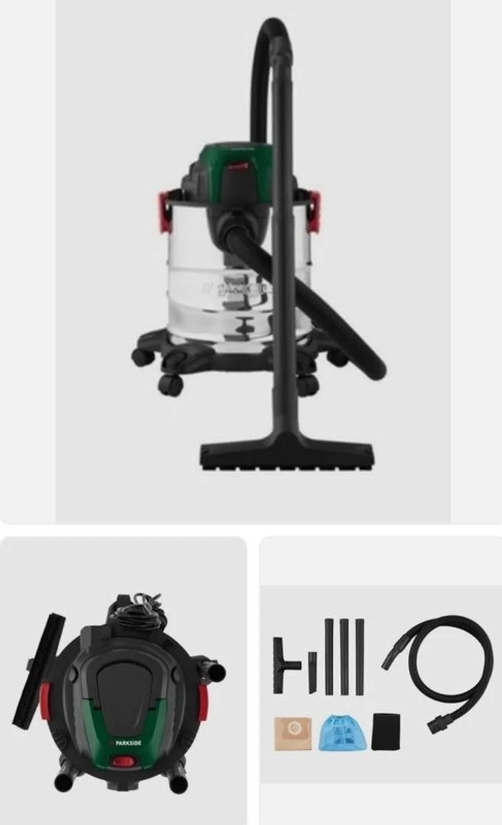 Parkside, Lidl- Wet and dry vacuum cleaner - Image 2