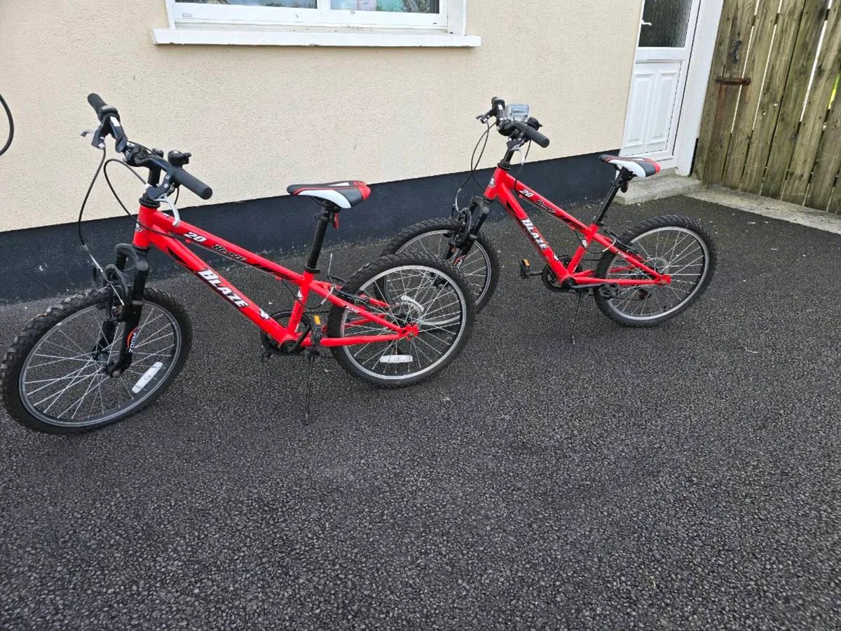 2 x 20" kids bikes (Blaze)