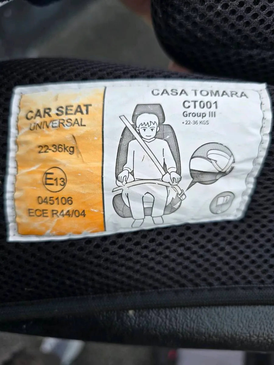 3 x kids booster seats - Image 3