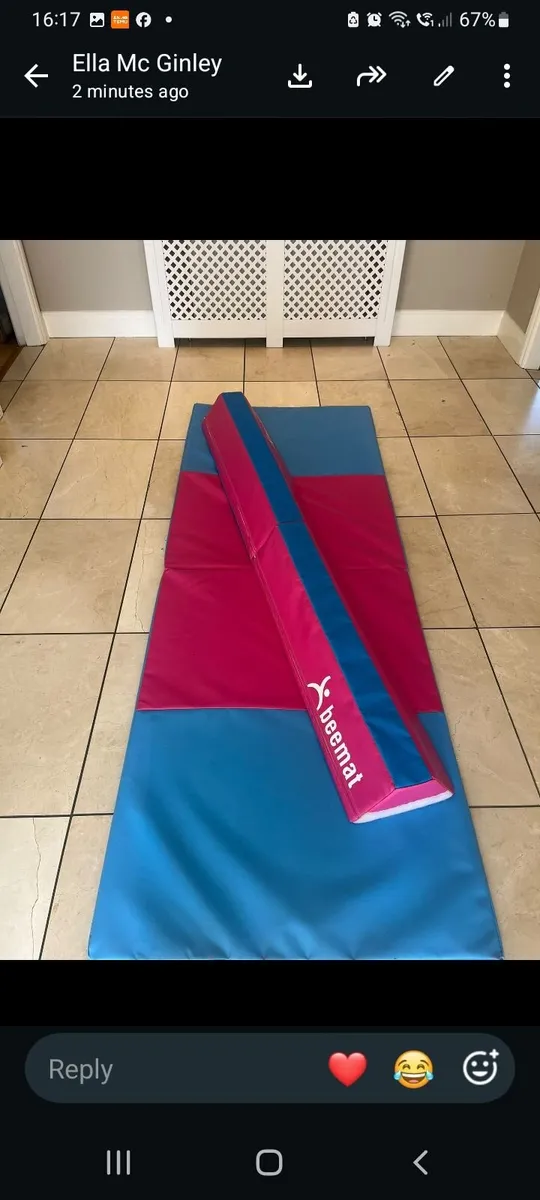 Gymnastics mat and Balance Beam - Image 2