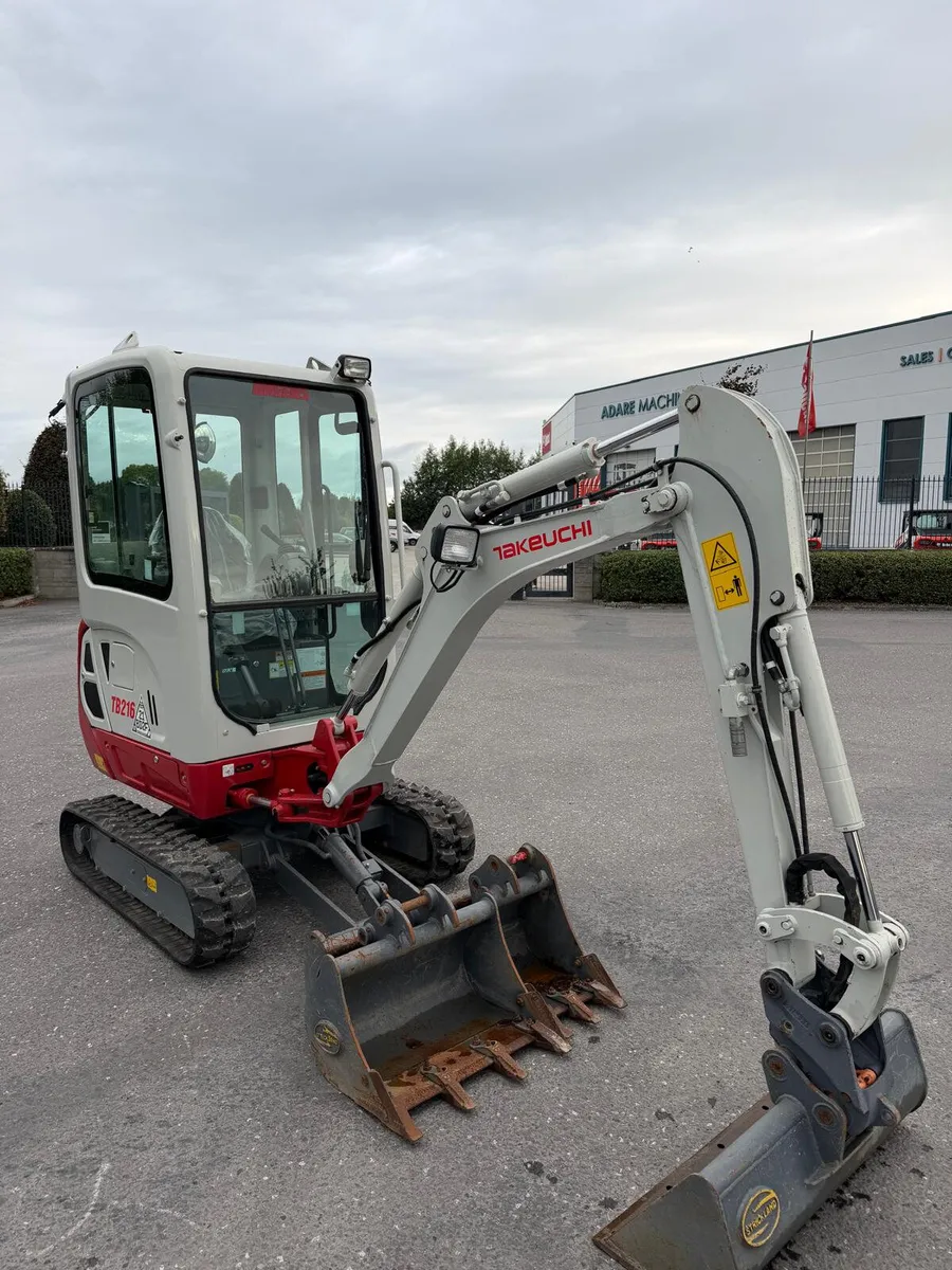 2021 Takeuchi TB216 Mini Digger | 190 hours - Image 1