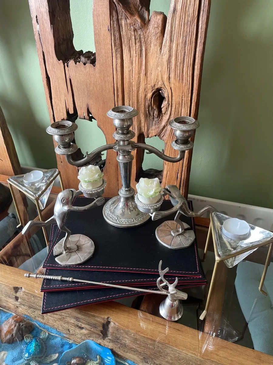 Candle holders antique - Image 1