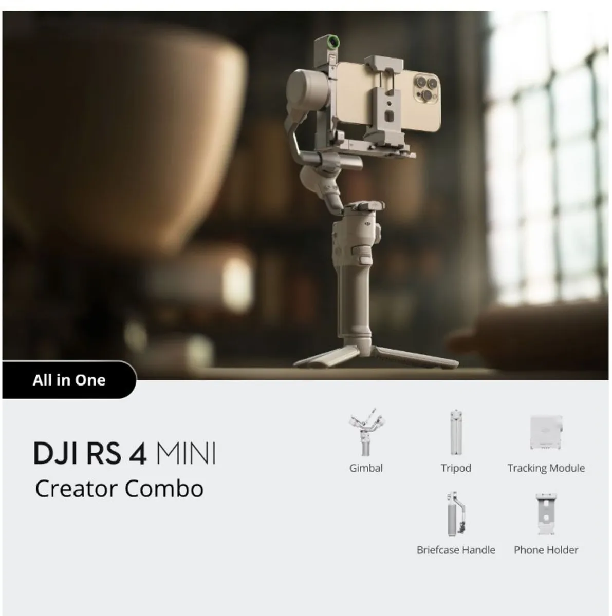 DJI RS 4 Mini Creator Combo - Image 1