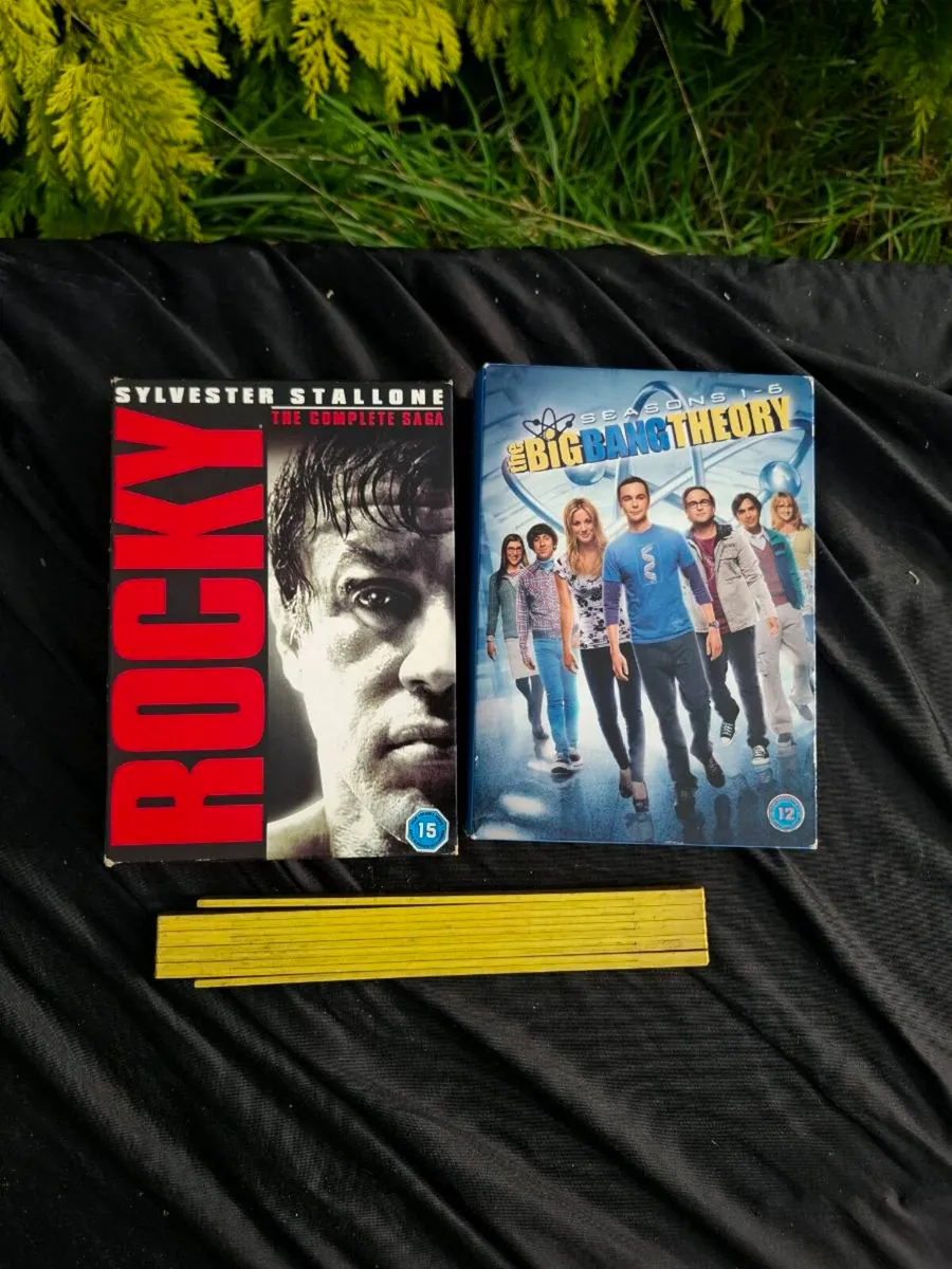 2 dvd box complete rocky and big bang