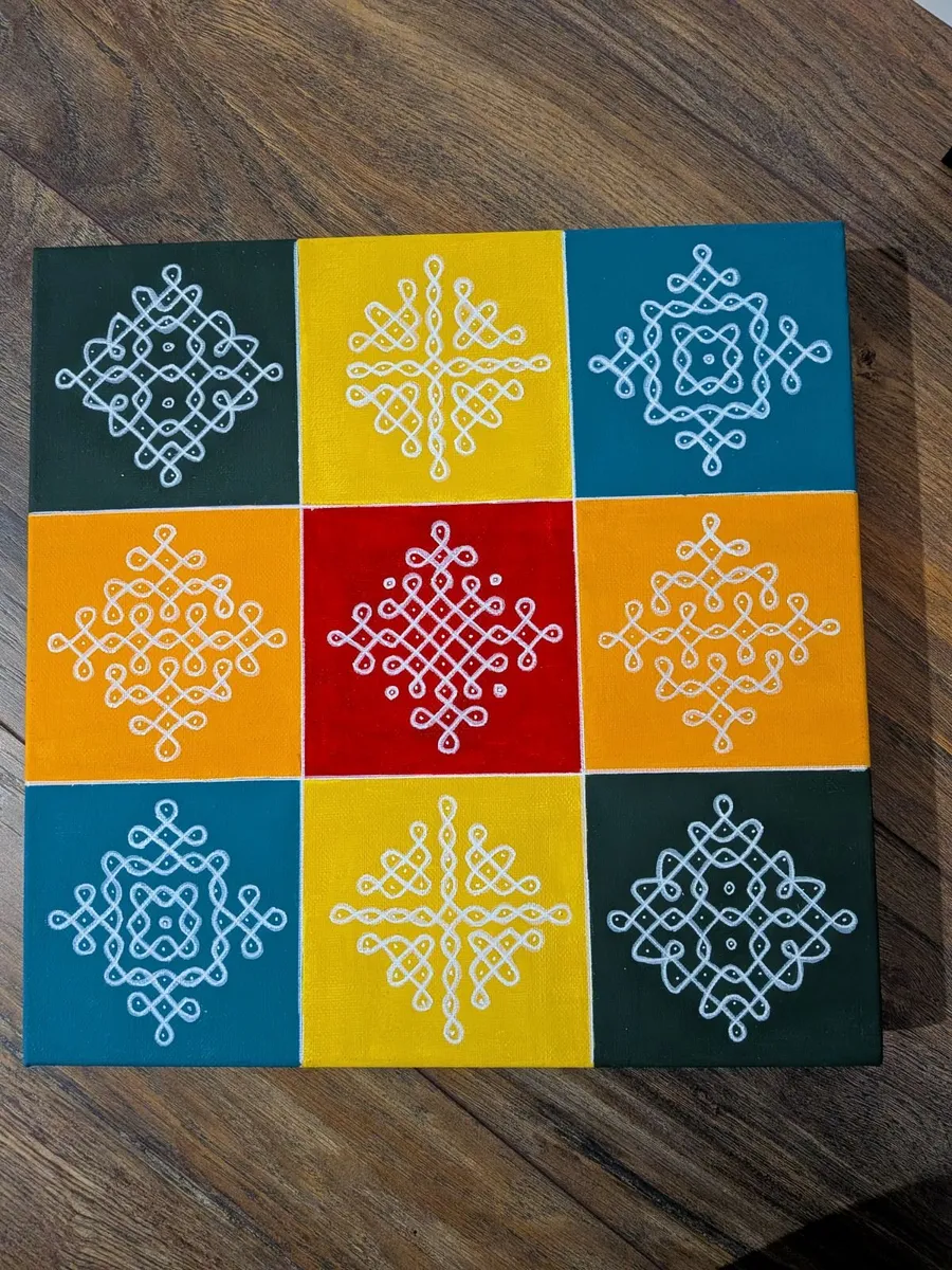 Hand painted Home decor - Image 3
