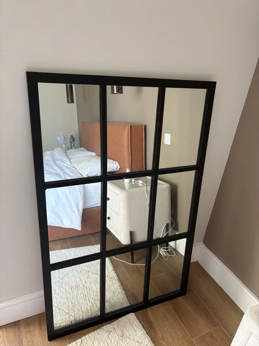 Windows Grid Wall Mirror