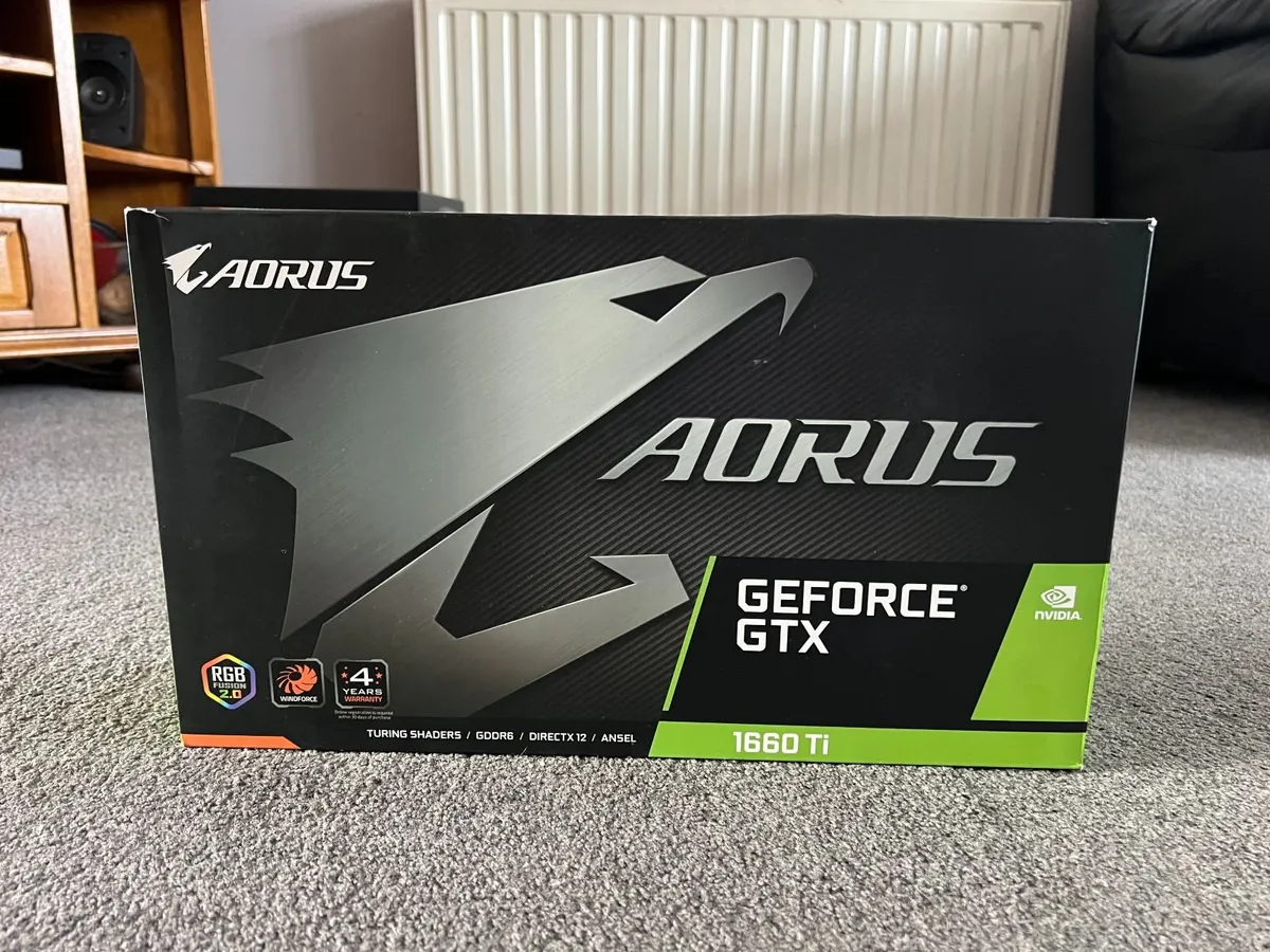 Graphics Card Gigabyte Aorus GeForce GTX 1660Ti 6G - Image 1