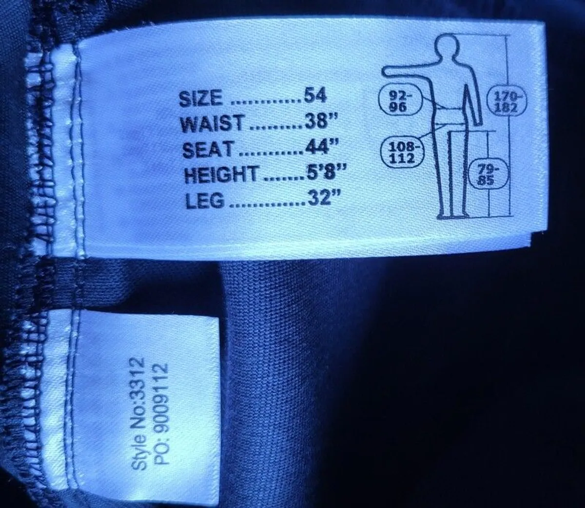 Snickers trousers, Navy, Style 3312 New - Image 4