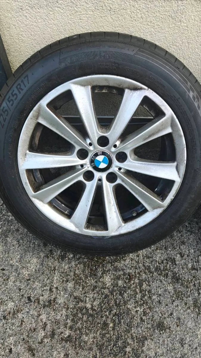 Genuine BMW 5 Series 17" Alloys + 225/55 R17 Tyres - Image 4