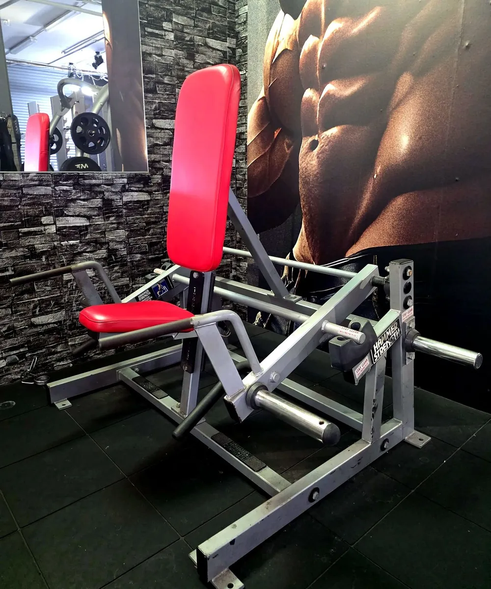 Original Hammer Strength seated/standing shrug - Image 1