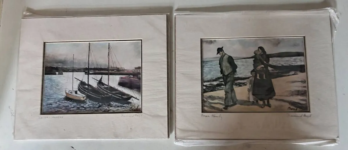 Diarmuid Boyd Galway Hooker And Aran Prints - Image 1