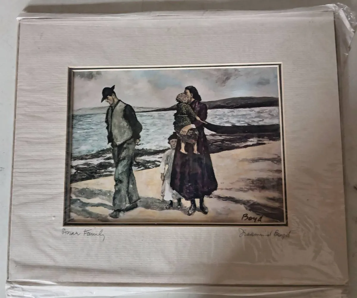 Diarmuid Boyd Galway Hooker And Aran Prints - Image 3
