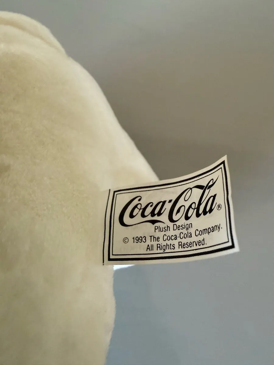 Vintage 1993 Coca Cola Bear with tags - Image 3